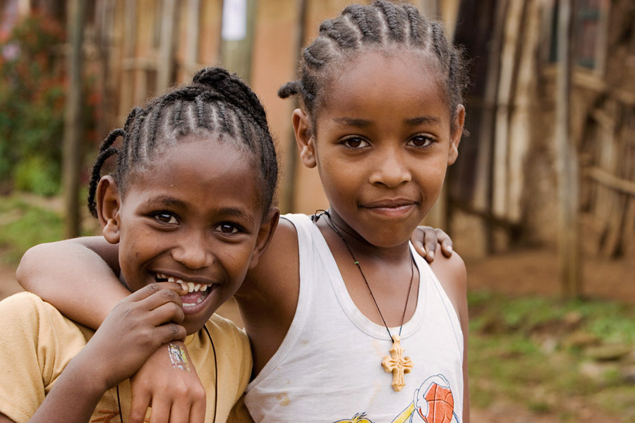 91   Children near Mizan Teferi